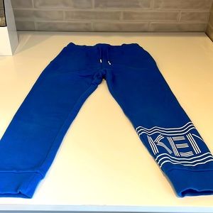 KENZO Royal Blue Jogger Sweatpants for Kids
